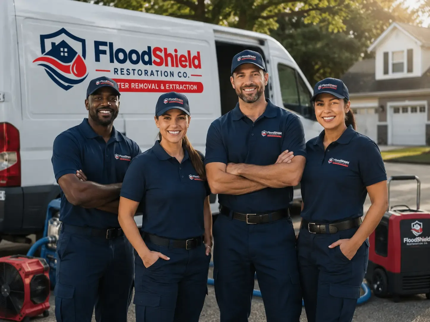 Flood Damage Restoration company in Twin Oaks, OK